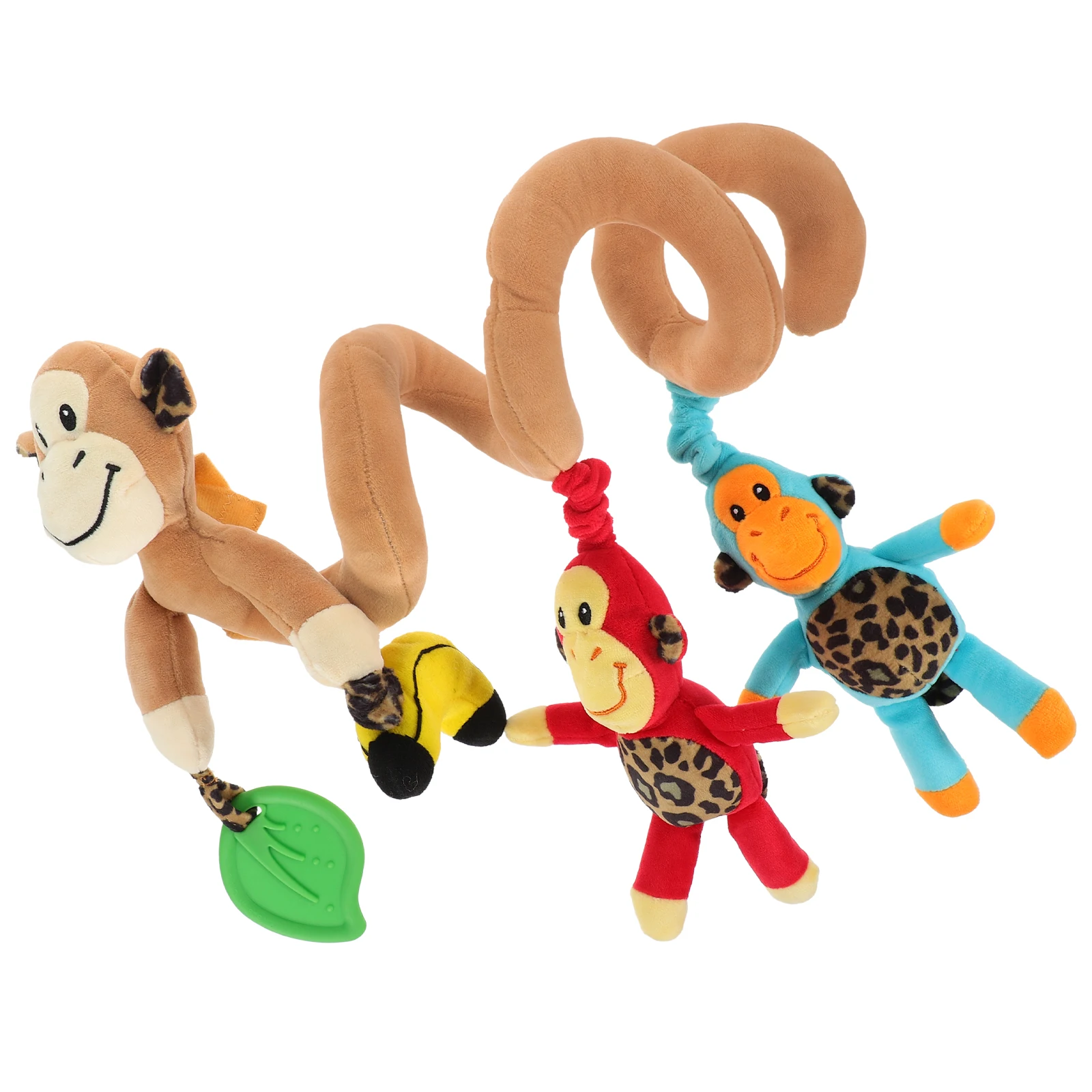 Singe spirale bébé activité lit poussette suspendu hochet emballage berceau siège auto voyage développement sensoriel 0-36 mois