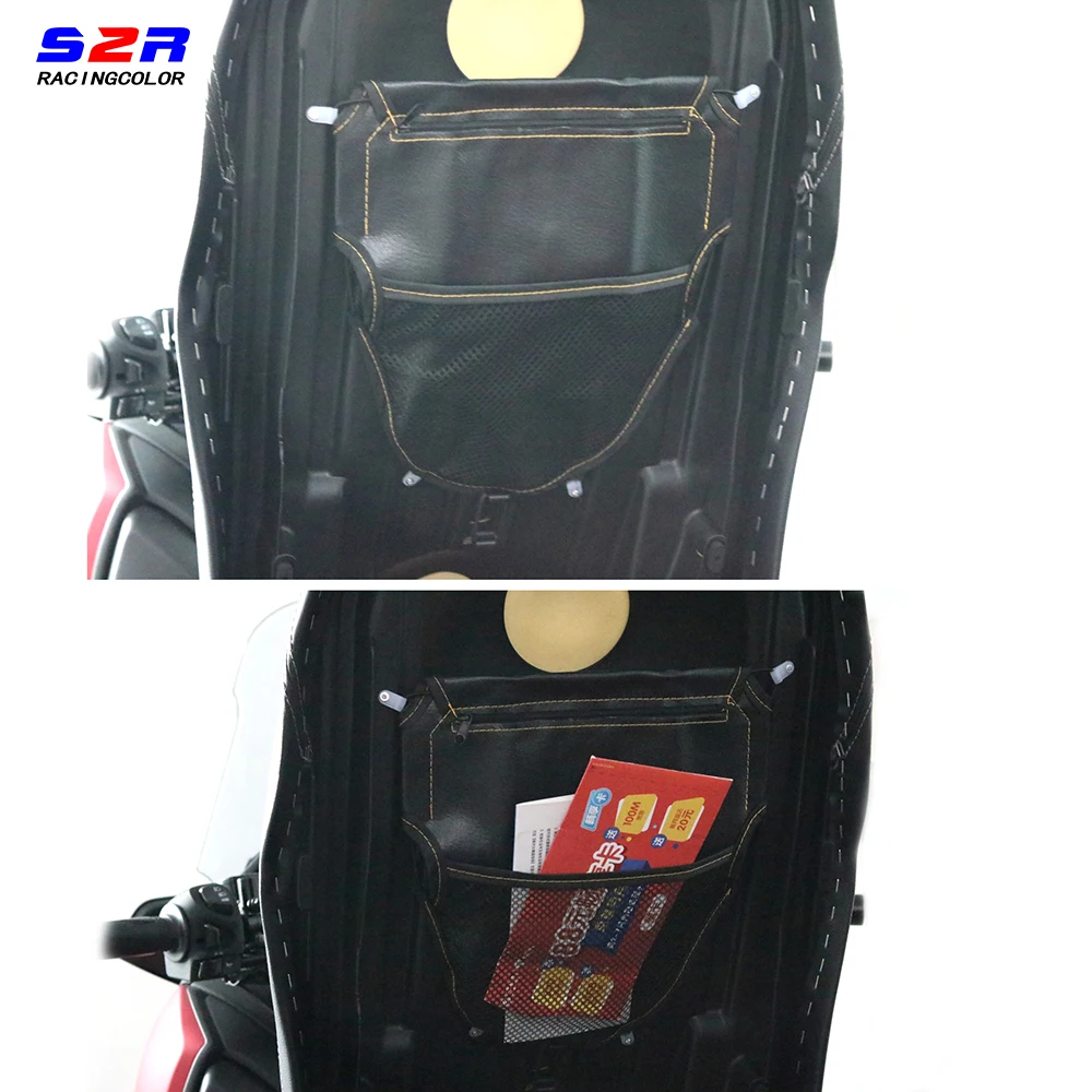 For BMW C 400 GT C400GT C 400 X C400X Motorcycle Scooter Seat Bag Under Seat Organizer Document Small Object Storage Bag