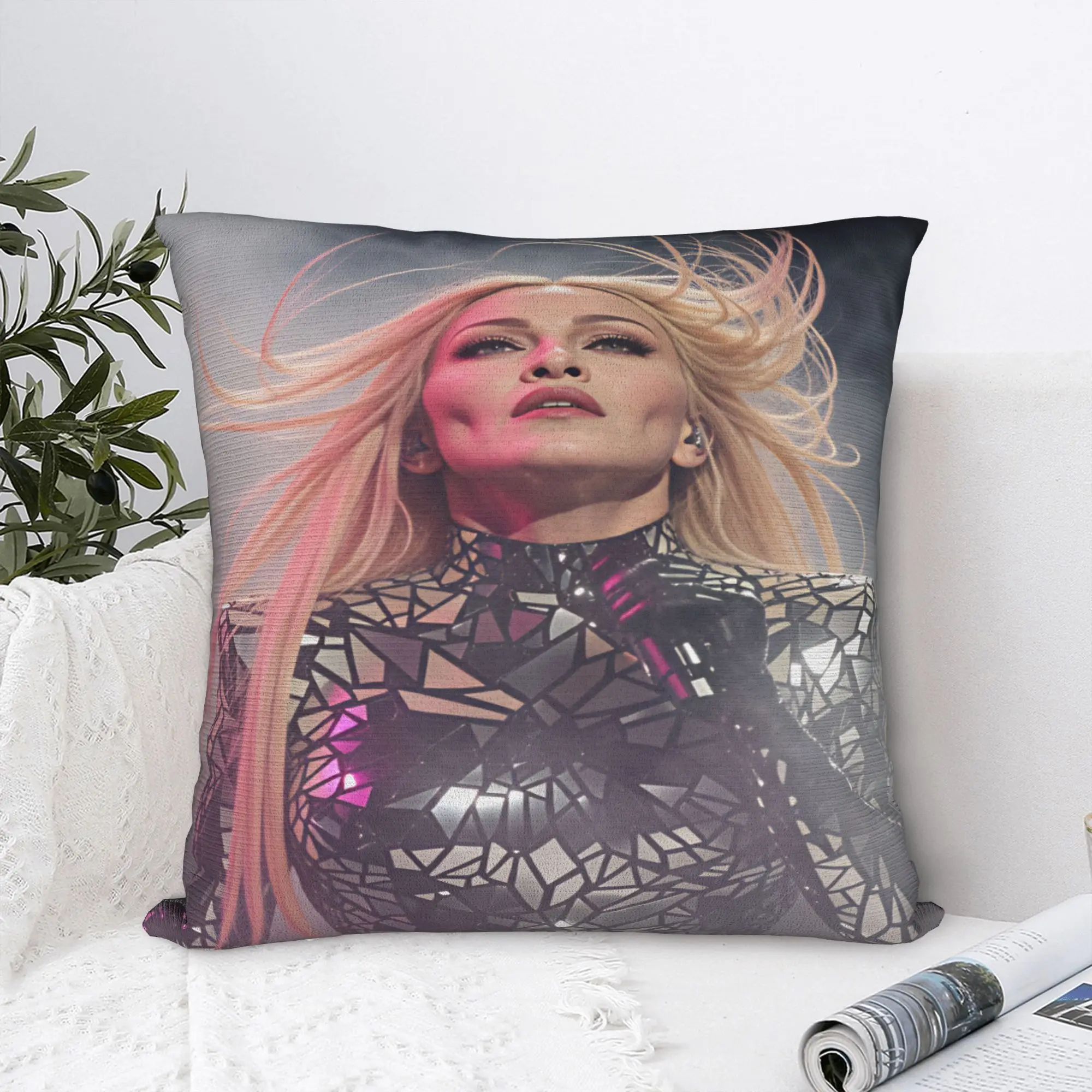 Pillow Case M-Madonnas Confessions II Album Soft  Pillow Cover For Living Room Chair Vintage Pillowcases