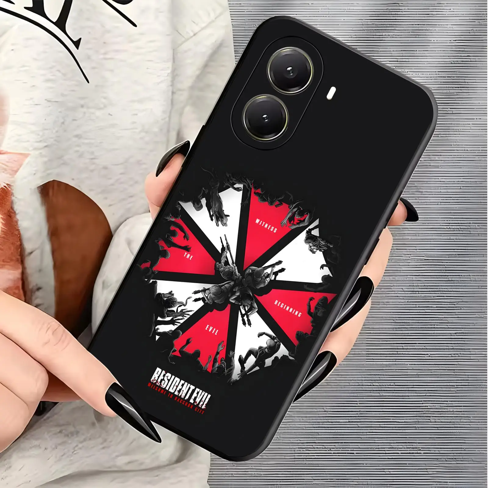 hot game Resident Evil  Phone Case For Xiaomi POCO M7 M6 M5 X8 X7 X6 F8 F7 F6 Pro 5G Soft black Shockproof Cover