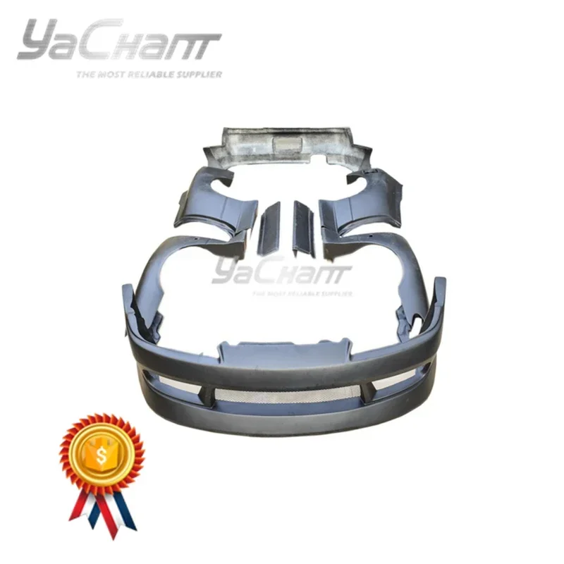 

FRP Fiber Glass BN SB Style Wide Body Kit Fit For 1999-2002 S15 Silvia Front Bumper Side Skirt Fender Flare Rear Bumper