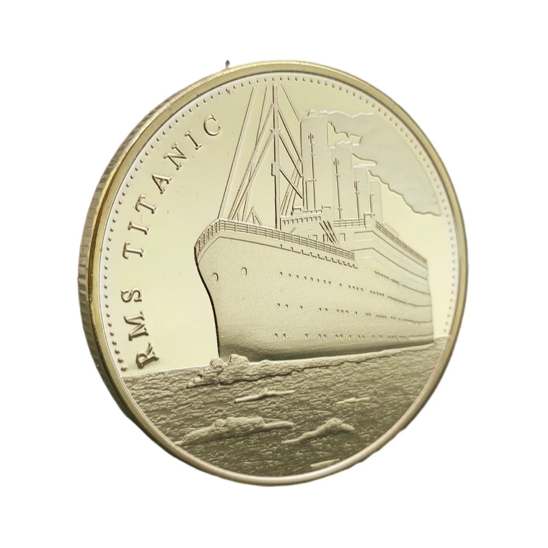 Titanic Ship Coins Incident Art Collection Medal Commemorative Coins Home Decoration