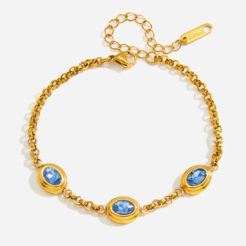 

Apexelle Brand Fashion Jewelry Stainless Steel Bracelet For Women Inlaid Zircon Bracelets Light Luxury Hand Jewelry