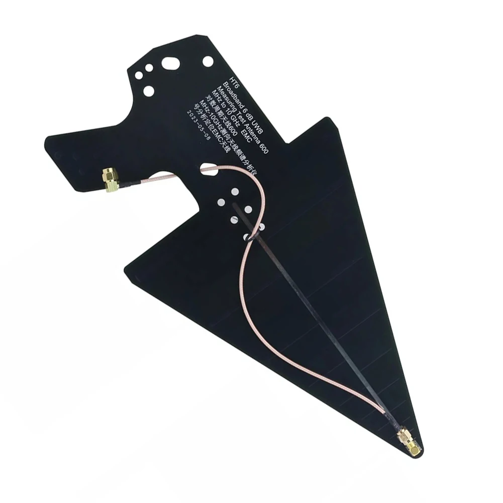Broadband Log Periodic for antenna HT6 for RF Environment Analysis Frequency Range 600MHz to 10GHz Direction Finding