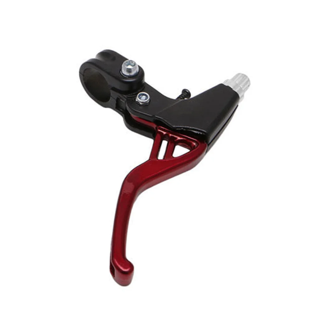 

1 Pair Bicycle Lever 2.2Cm Handlebar Red Universal Lightweight Auto Reset For Mountain Road Bike Brake System Bike Brake Lever