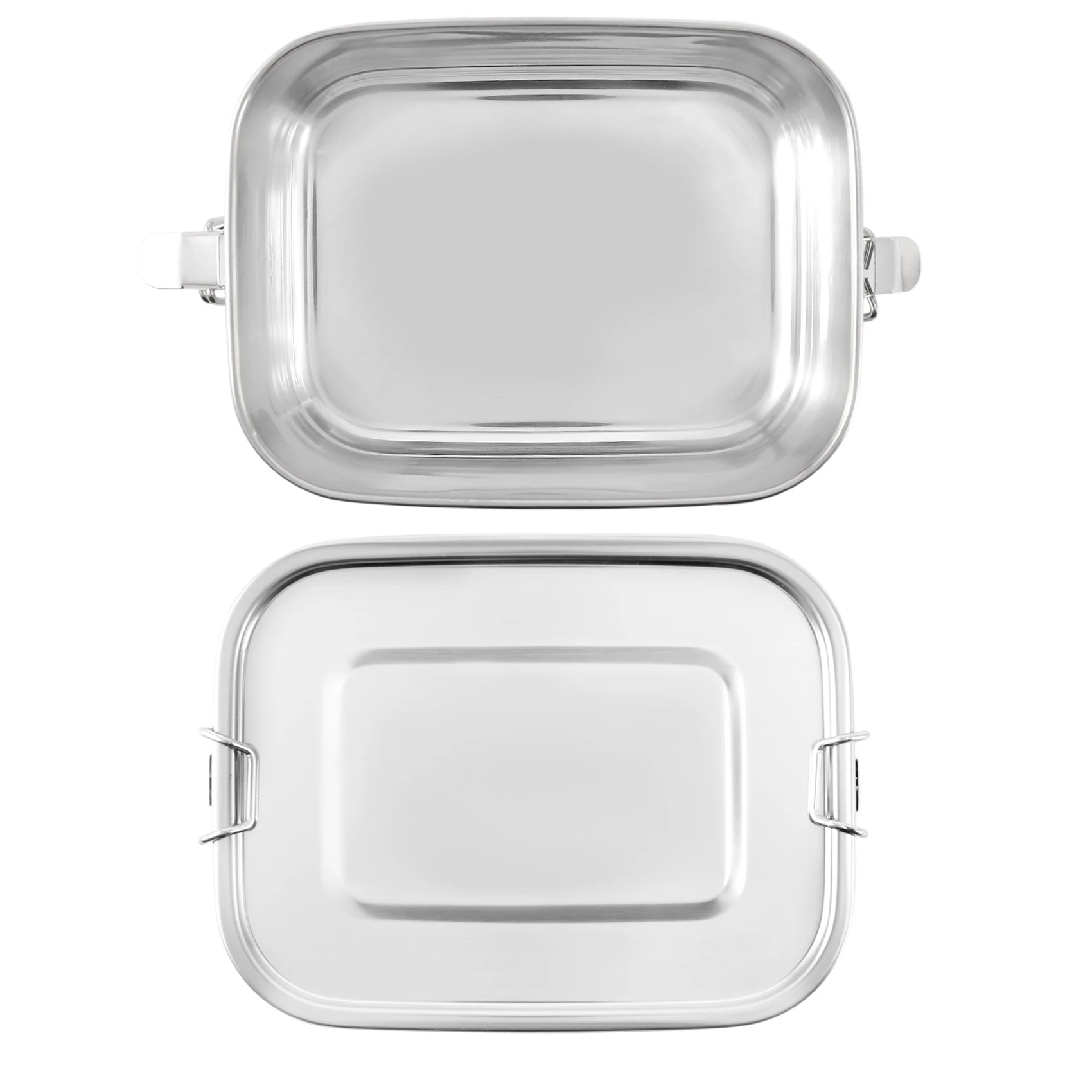Qualitative Stainless Steel Lunch Food Container with Lock Clips and Leakproof Design, 800ML Bento Boxes Lunch Container for Kid