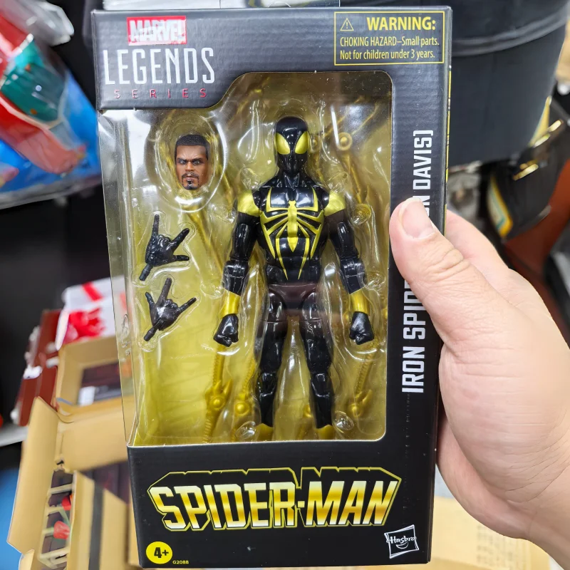 

Hasbro New Arrival Marvel Legends 6" Avengers Spider-Man Iron Spider Aaron Davis Action Figure Model Toy Ornament Hobby Gifts