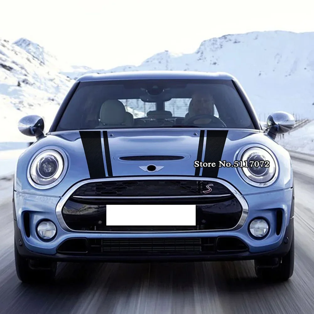 

Car Hood Engine Cover Trunk Rear Side Skirt Stripes Sticker Body Kit Decal For MINI Cooper Clubman F54 2015-2019 Accessories