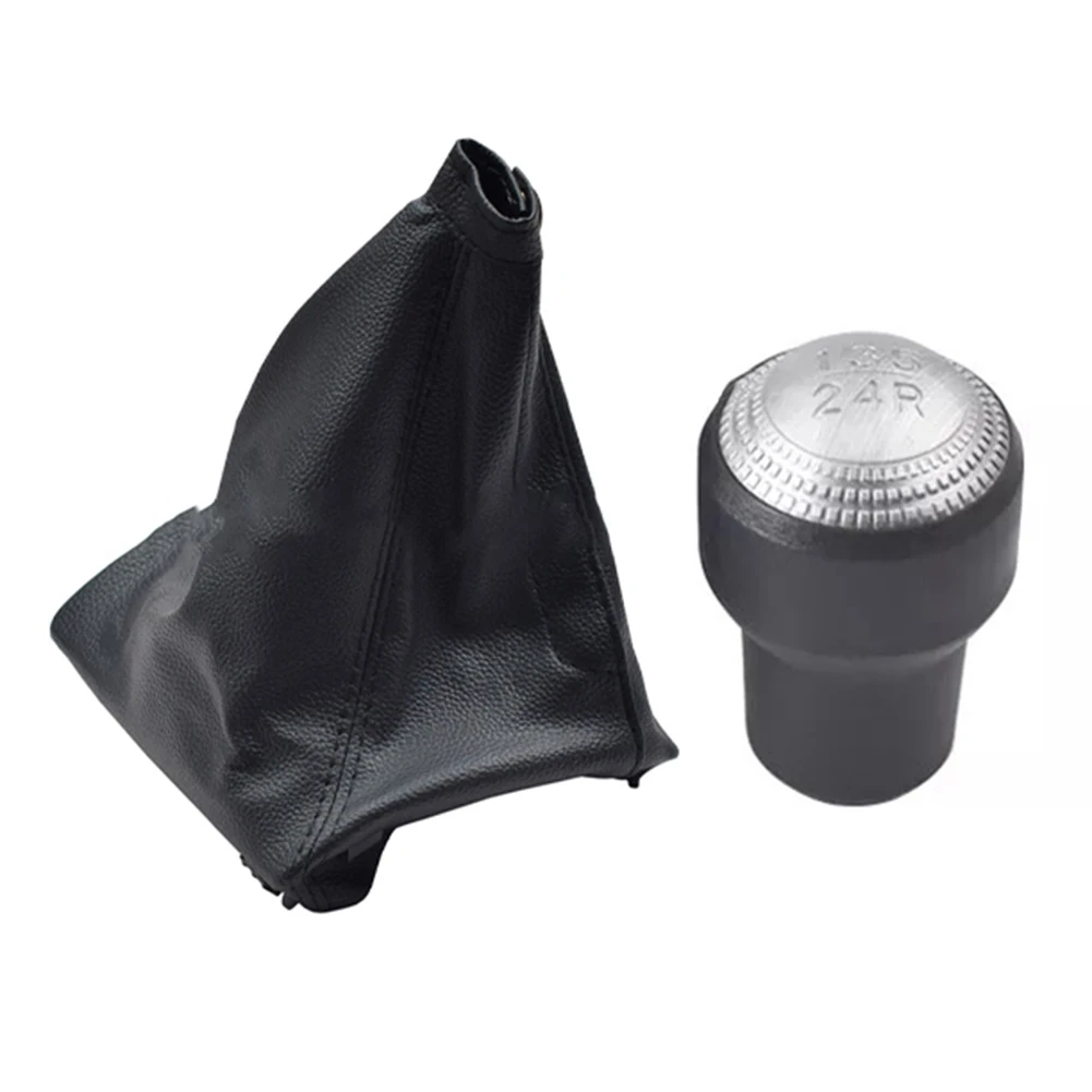 

5 Speed Gear Shift Knob & Gaiter for Hyundai For Getz 2002 2010 Quick Installation Made of Wear Resistant Materials