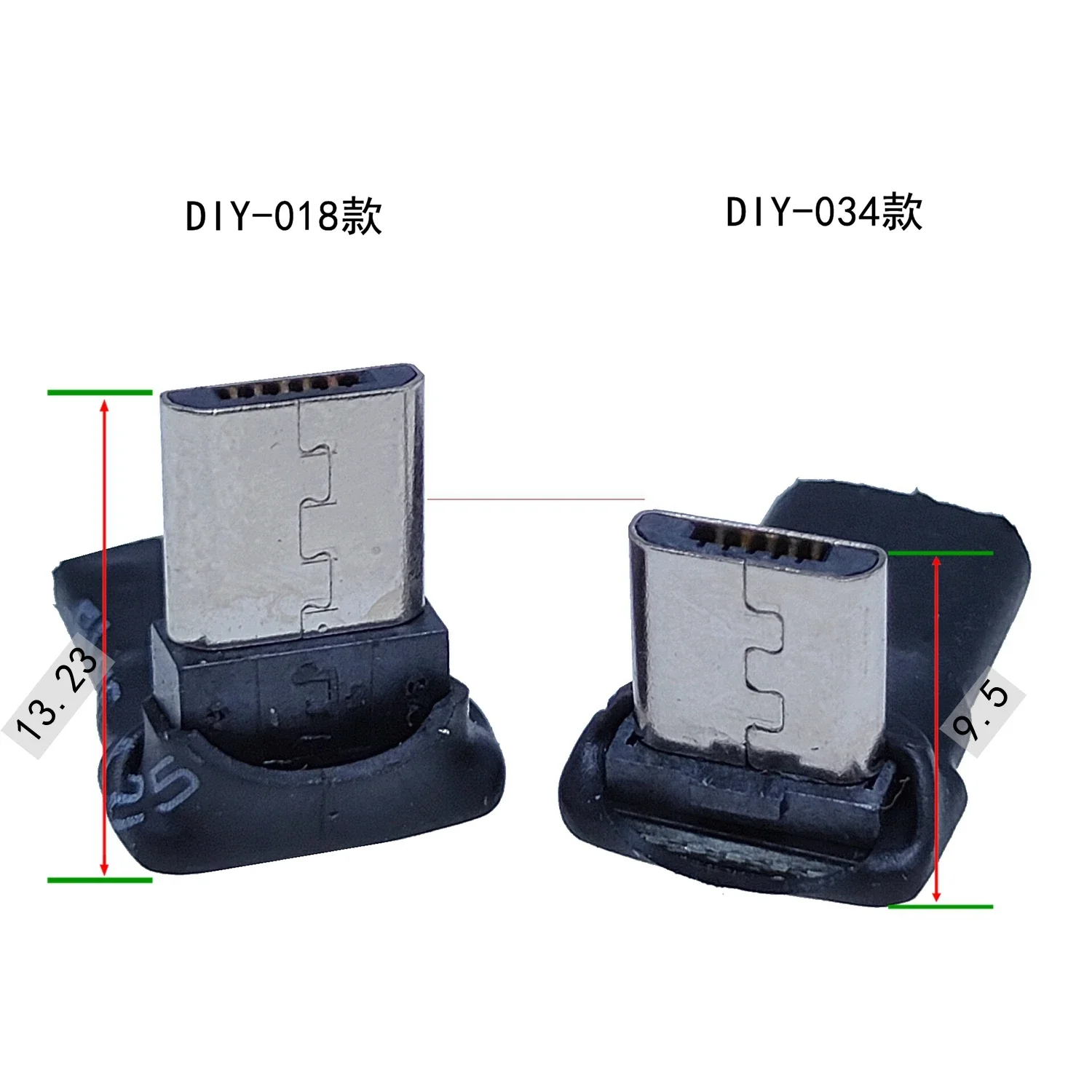 90 grad Links & Rechts Abgewinkelt micro USB 5pin Buchse auf Micro USB Männlichen Daten Sync Adapter Stecker Micro USB zu micro