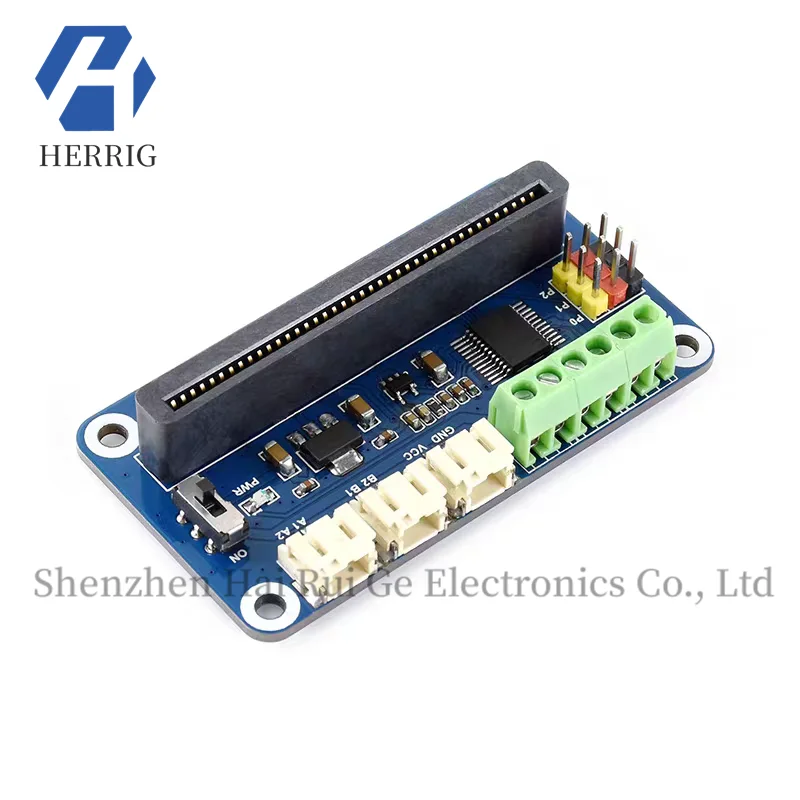 Weixue BBC Micro:bit Motor Driver Board Expansion Board, Can Drive Two Motors / Three Servos