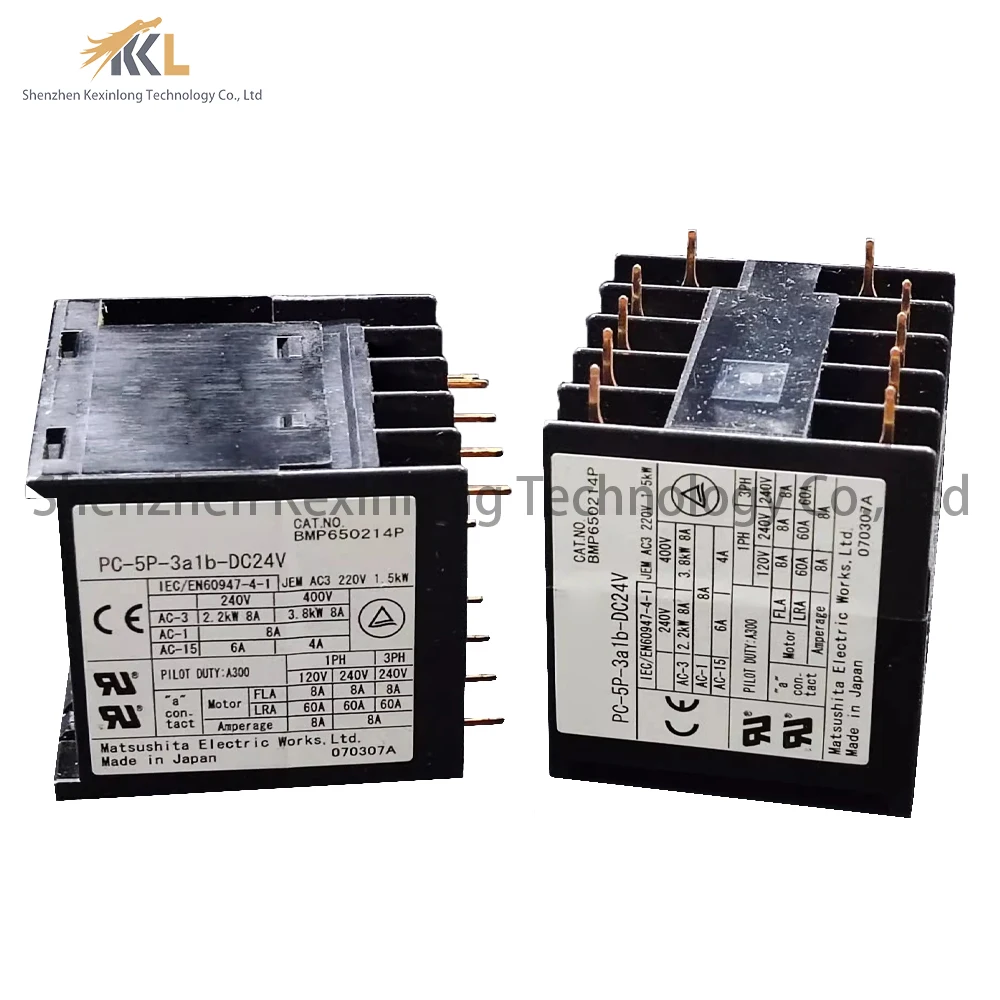 

PC-5P-3A1B-DC24V PC-5P-3A1B 100% Test Working RELAY CONTACTOR