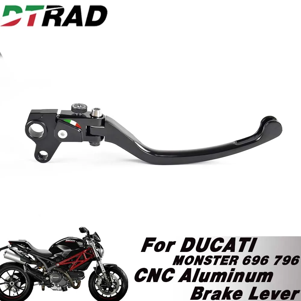 

Motorcycle Folding Side Adjustable Brake Lever For DUCATI MONSTER 696 2009-2014 796 2011-2014 Aluminum RCS Long/Short Handles