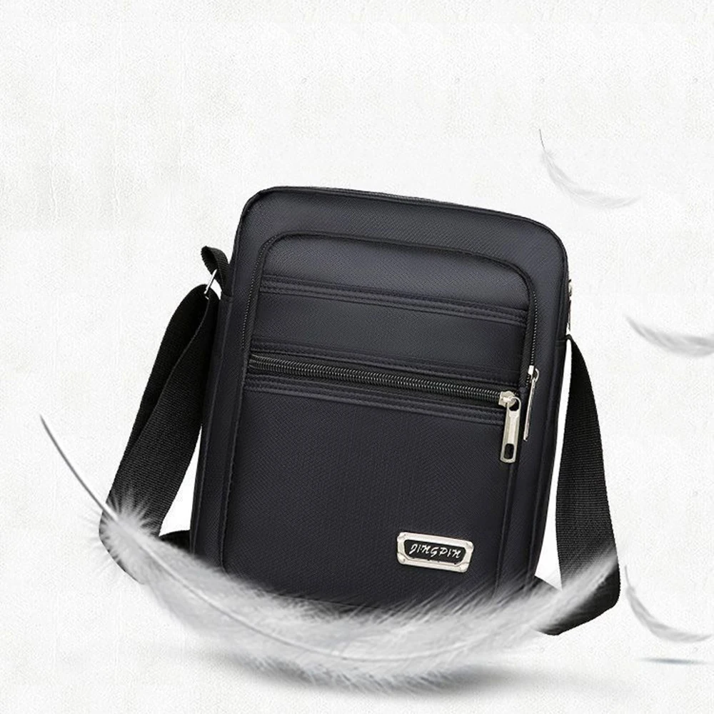 Borse a tracolla da uomo borsa a tracolla Business Leisure borsa portatile di grande capacità borsa Casual da viaggio impermeabile multistrato