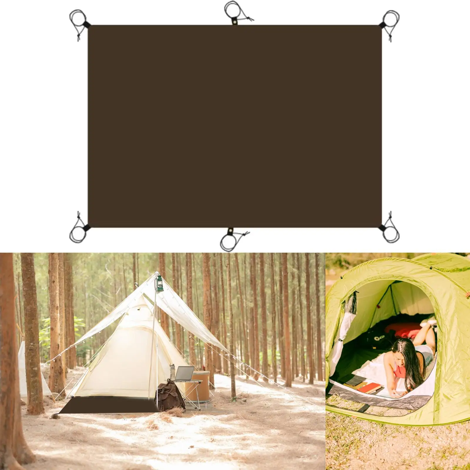 Picnic Blanket Beach Mat Versatile Compact Picnic Mat Camping Blanket Tarp for Camping Music Festival Sporting Events Hiking