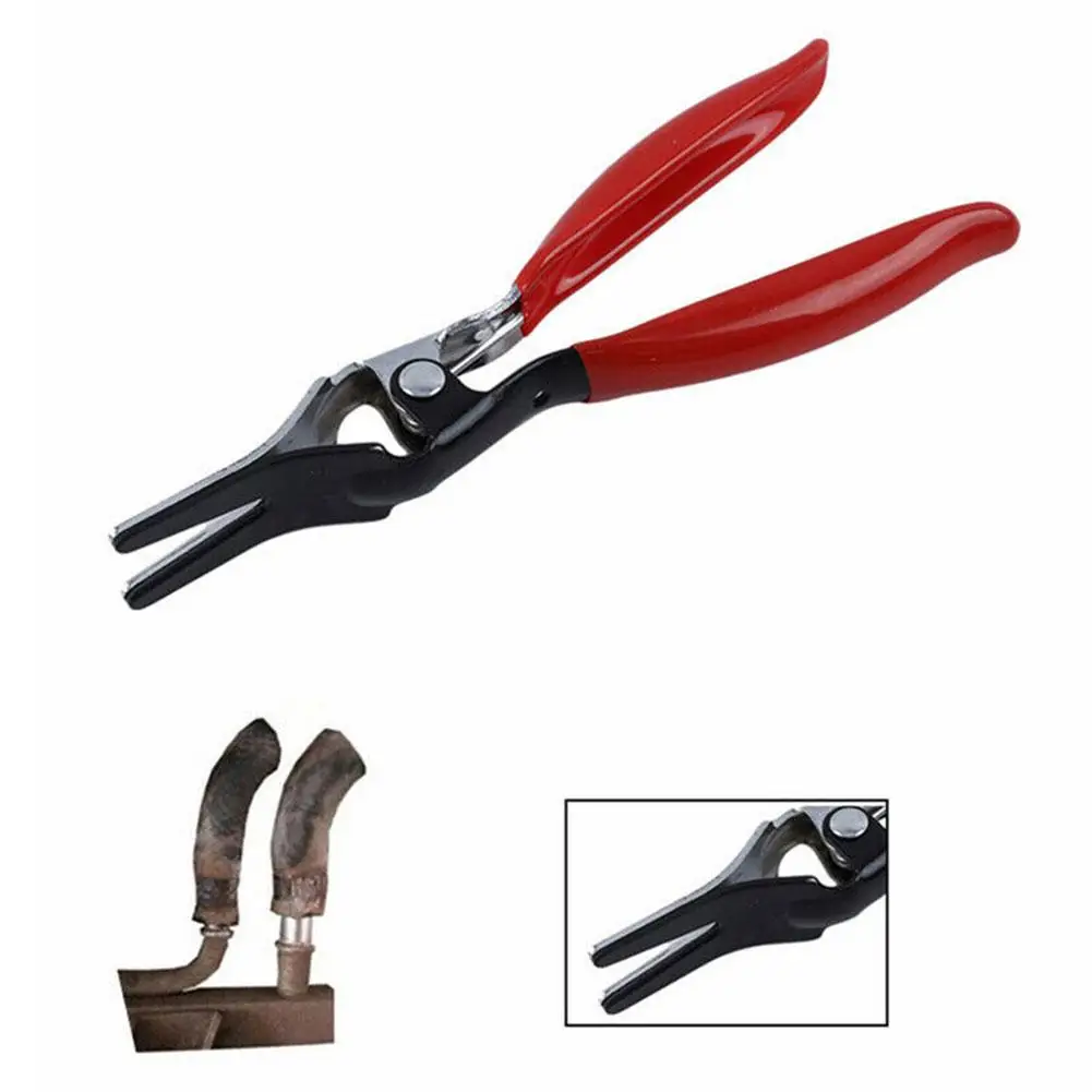 Automobile Universal Angled Fuel Vacuum Line Tube Hose Remover Separator Pliers Pipe Tools Removal Tools