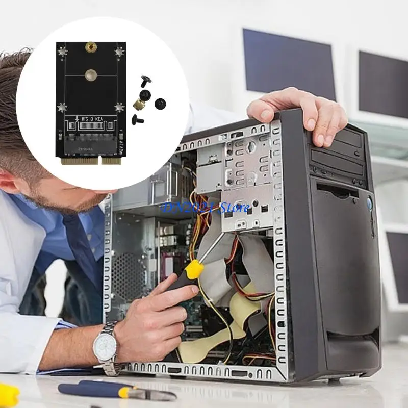 F3KE MSATA 2230 2242 Drive Converter Adapter Card For PC And Laptop Use