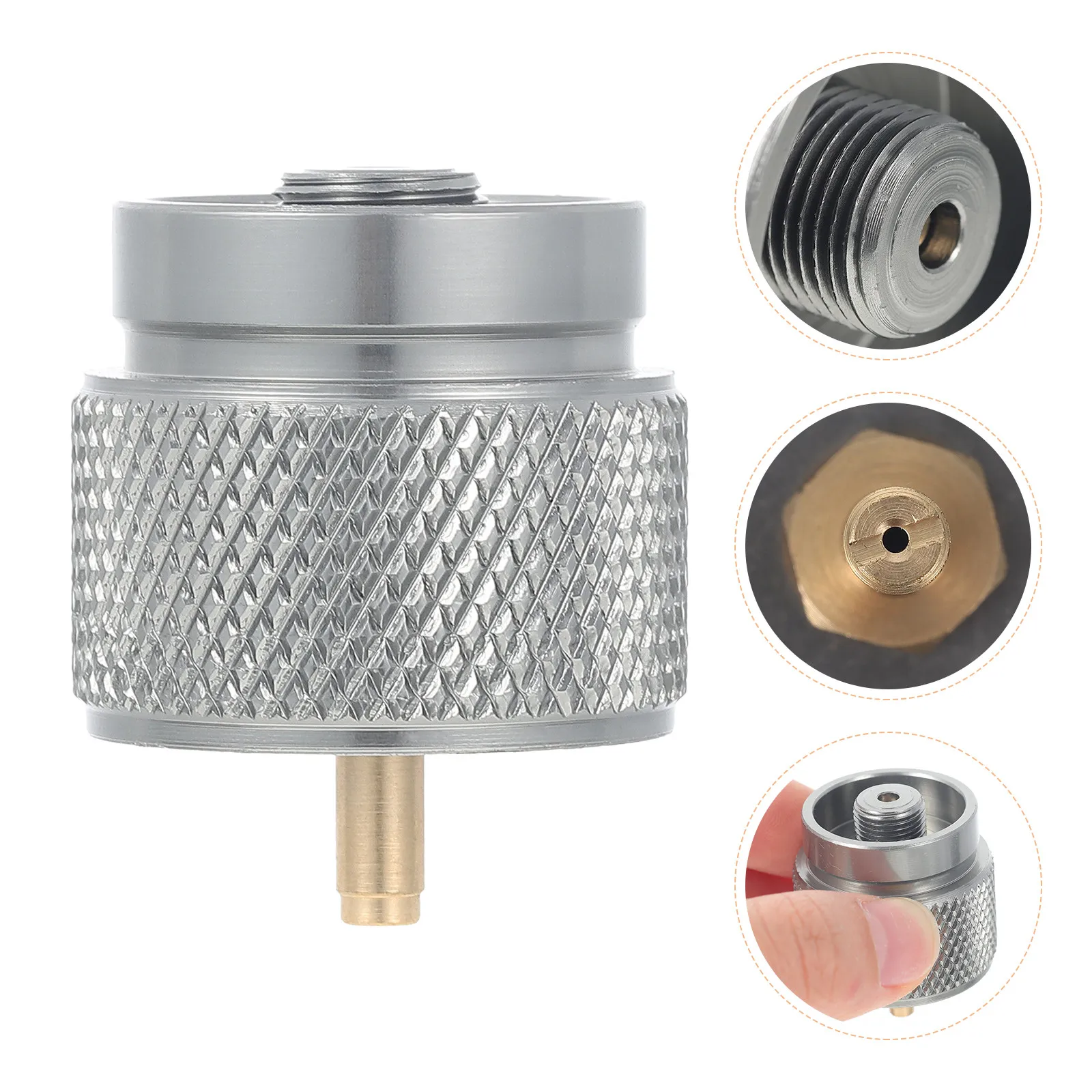 

Маленький преобразователь пропана, адаптер для газового баллона, профессиональный портативный адаптер из высококачественных материалов, простая установка, для приготовления пищи на открытом воздухе, для барбекю