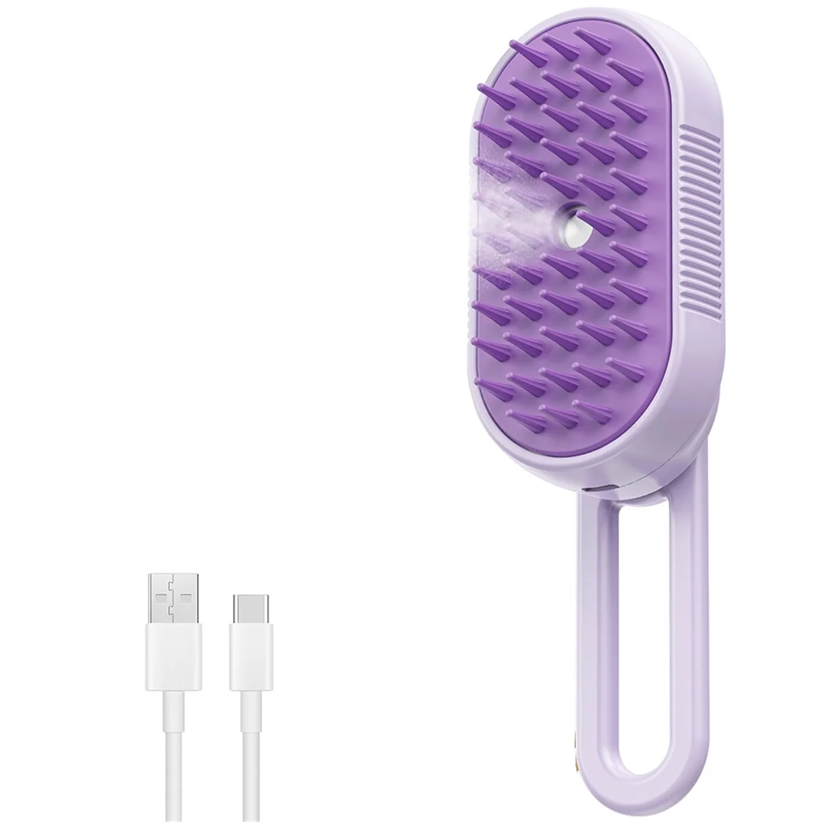 New Cat Steam Brush for Shedding, 4 in 1 Steam Brush for Cats and Dogs, Anti-Static, Massage, Cleaning, Shedding