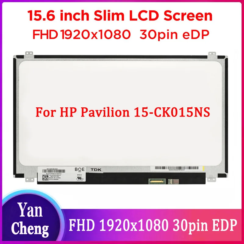 

For HP Pavilion 15-CK015NS LCD Screen 15.6" 1920x1080 FHD Display
