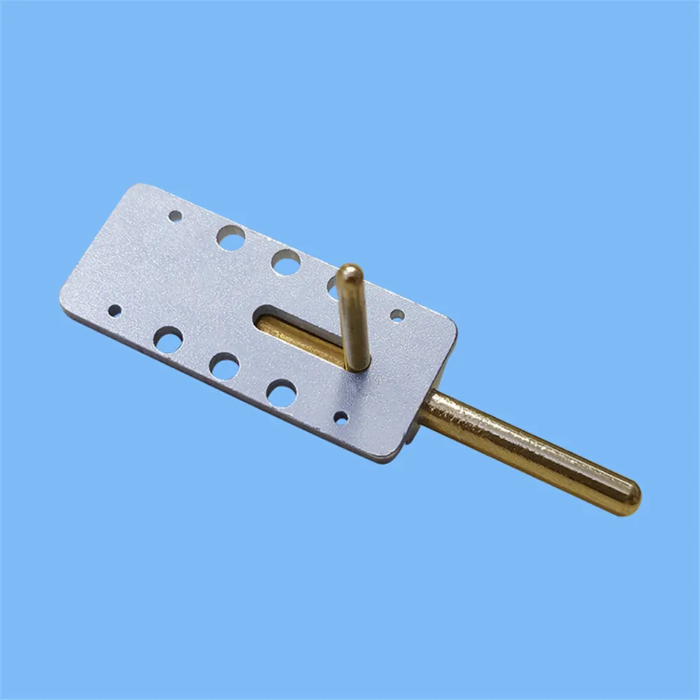 1 Pcs Aluminum Canopy Locks L30mm For RC Airplanes Parts Electric Planes Foam Model Accessories Color Silver