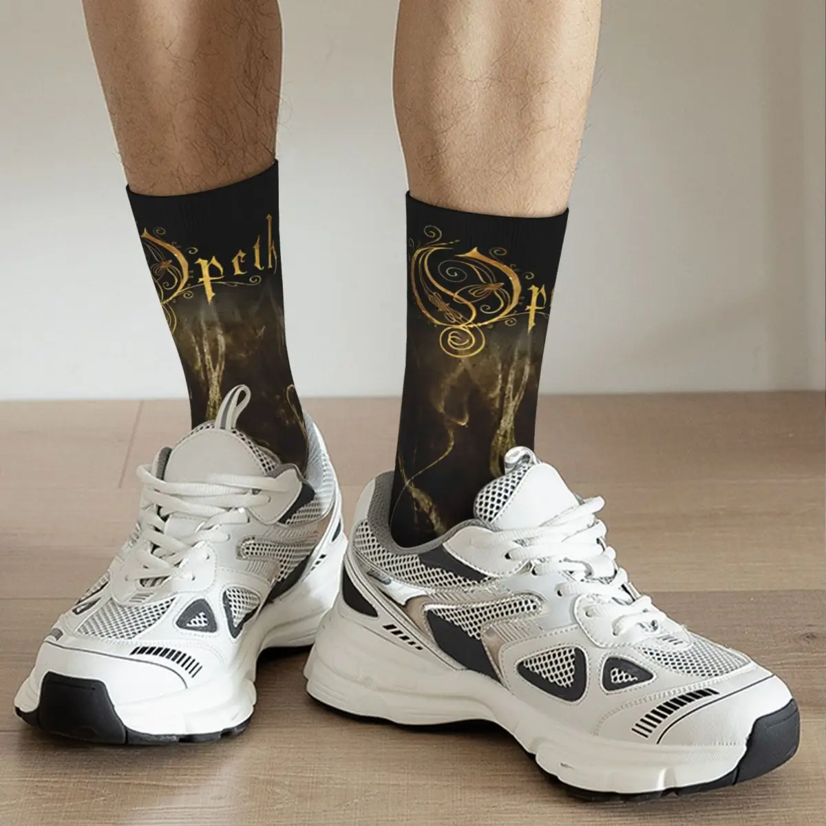 Progressive Death Metal Band Opeth Vintage Men's Socks Unisex Seamless Printed Novelty Sock