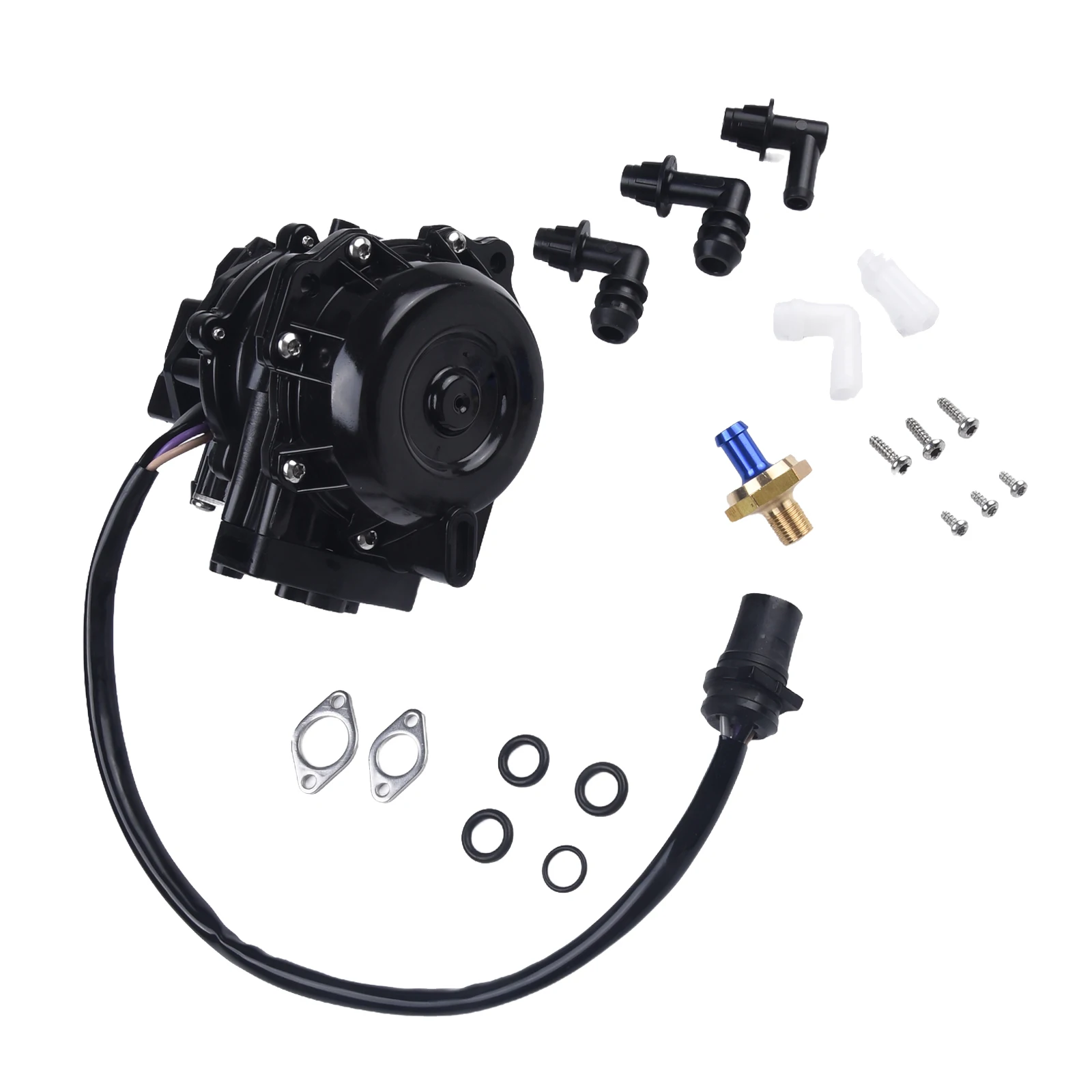 1pc Oil Injection Marine Fuel Pump With Installation Hardware Kit 91-01 For Johnson For Evinrude 5007420 5007422 Replacement