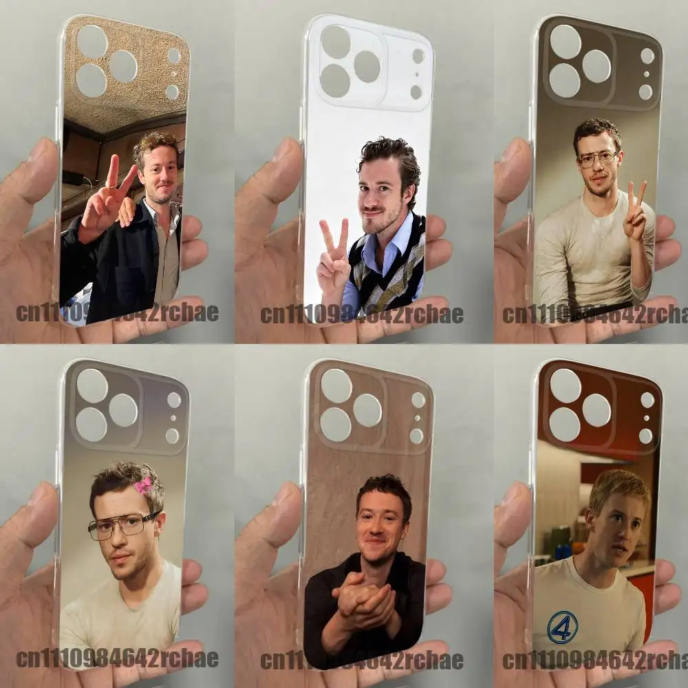 

For Actor J-Joseph Q-Quinn Phone Case iPhone 13,16,11,14,15,17,12,Air,Mini,Pro,Max,Plus,E Clear Soft Cover