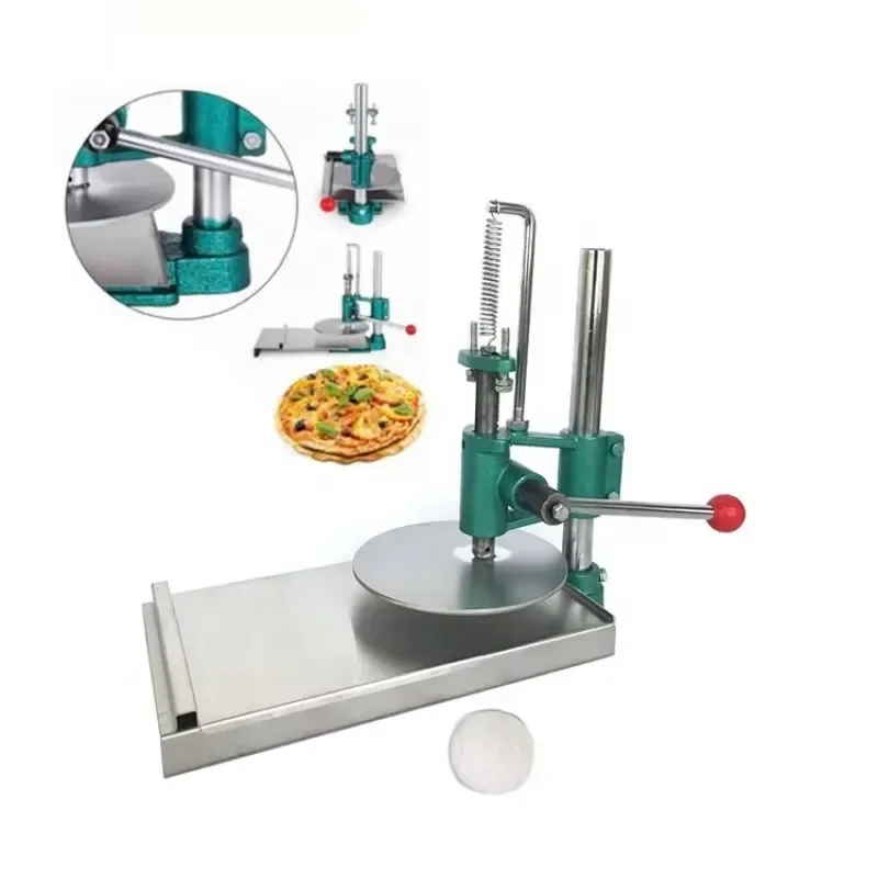 Manual Pizza Dough Press 15cm 18cm 20cm 36cm Hand Noodle Maker Machine Commercial Kitchen Tool for Flatbread Pastry Rolling