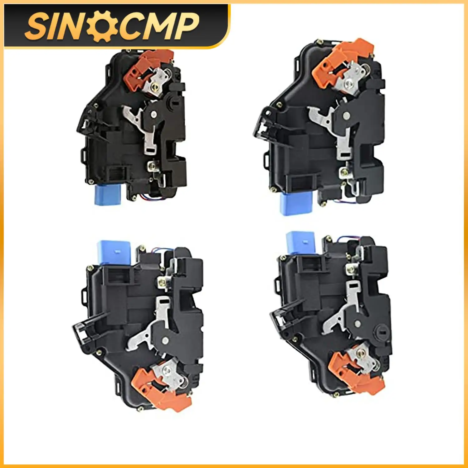 

4pcs Door Lock Latch Actuator For 2004-2010 Volkswagen Touareg 3D1837015A+3D1837016A+7L0839015A+7L0839016A