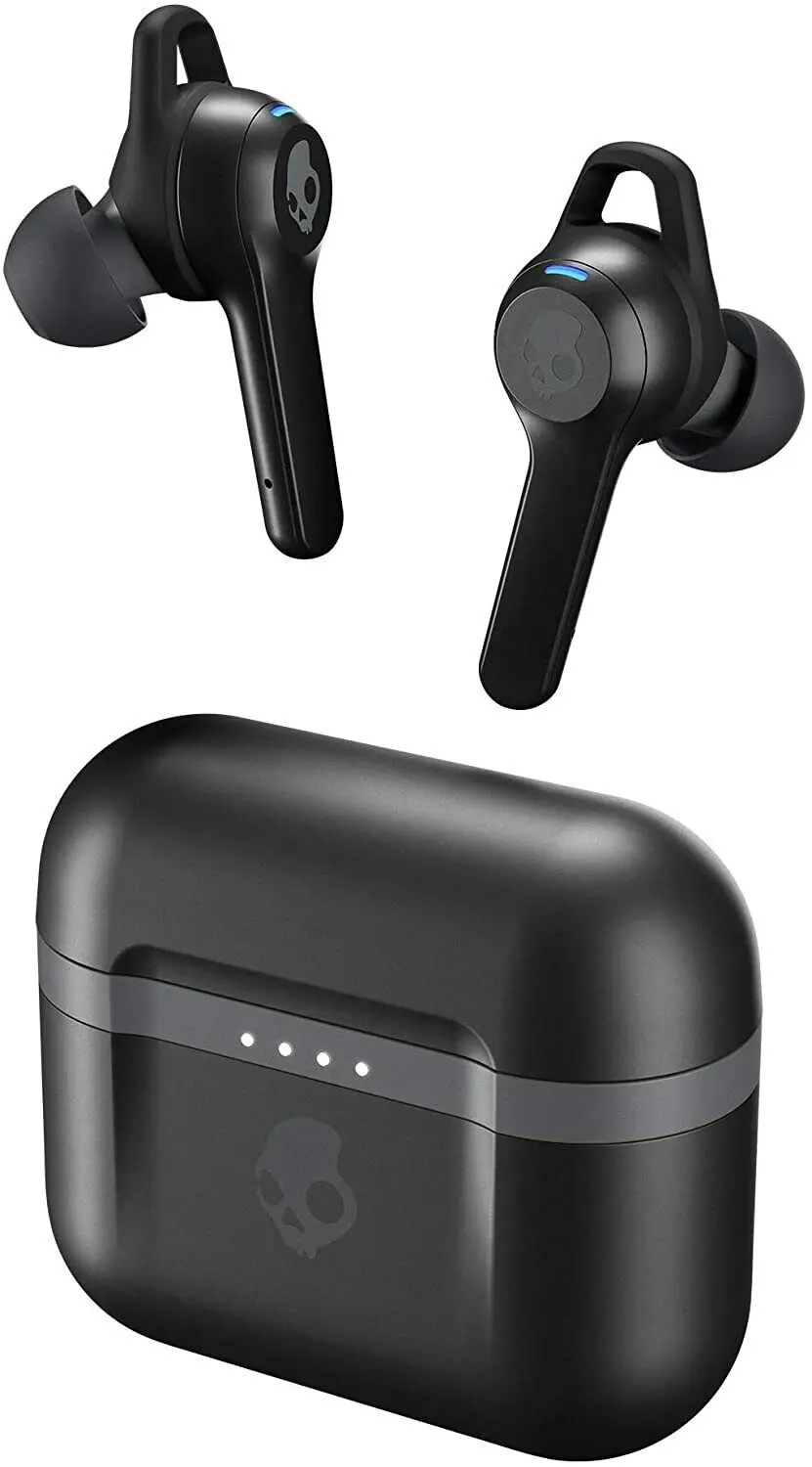 Skullcandy INDY XT EVO True Wireless Bluetooth Earbuds (Certified Refurb)-BLACK