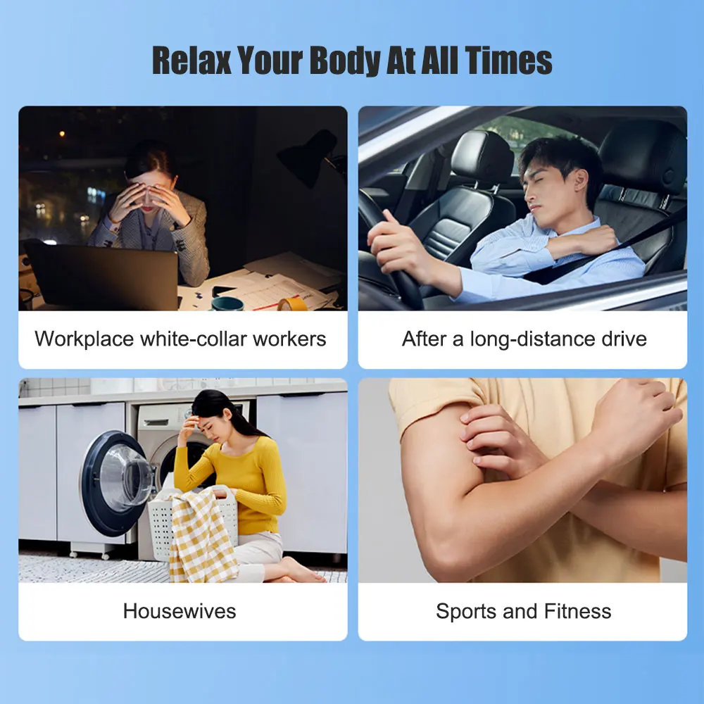 6 طرق الكهربائية عشرات العضلات محفز Ems الوخز بالإبر الوجه الجسم مدلك العلاج الرقمي هيرالد جهاز تدليك الكهربائية