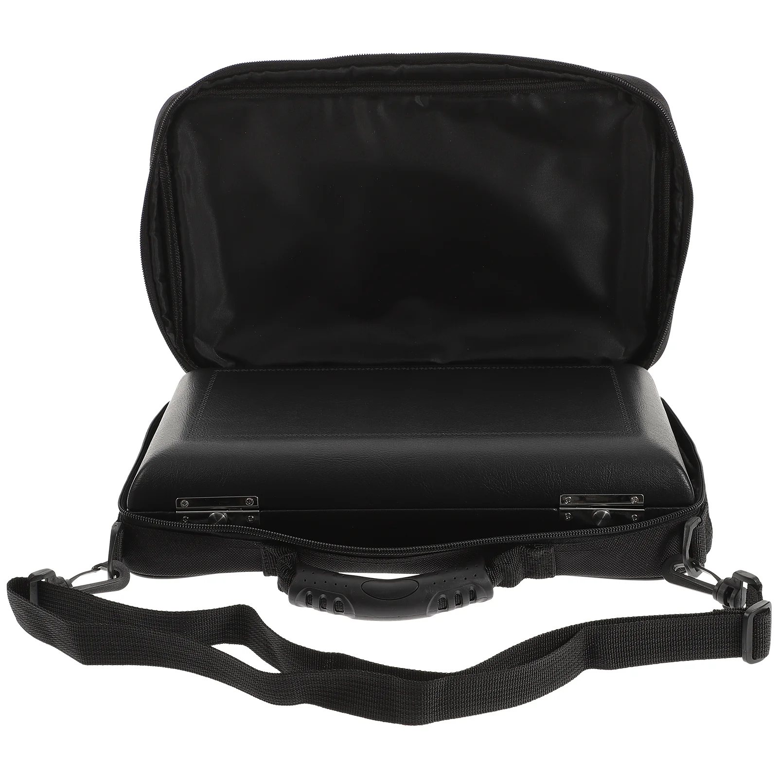 Oboe Carrying Case Travel Storage Boxes Portable Cases Metal Lock Containers for Premium PU