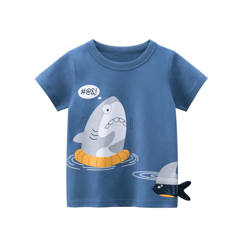 Korean children's clothing summer new product baby clothing children's short sleeved T-shirt