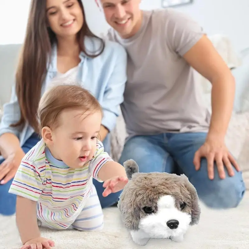 Bella Barking Walking Electric Dog peluche simulazione Smart Dog Interactive peluche peluche bambola regali per bambini