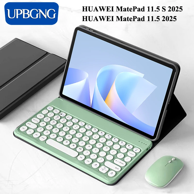 

Magnetic Bluetooth Keyboard Case for Huawei Matepad 11.5S 2025 11.5inch Keyboard Cover for Huawei Matepad 11.5 Funda Accessories