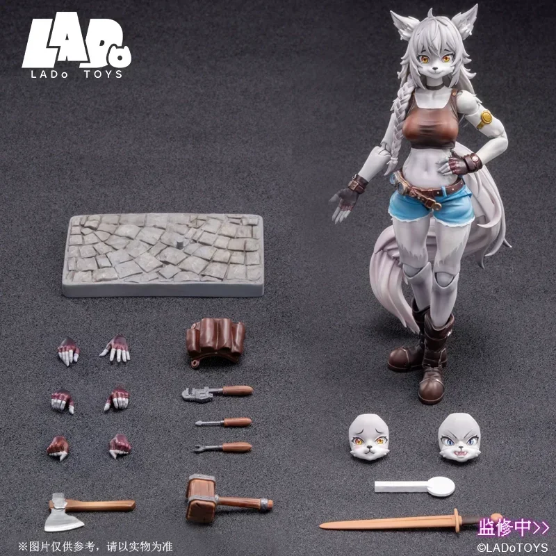 

【В наличии】LADoTOYS Adventure Squad, Fox Girl, Repairer Wolf Girl ERA 001 Lea Elupex 1/12, фигурка, модель, подарочная коллекция