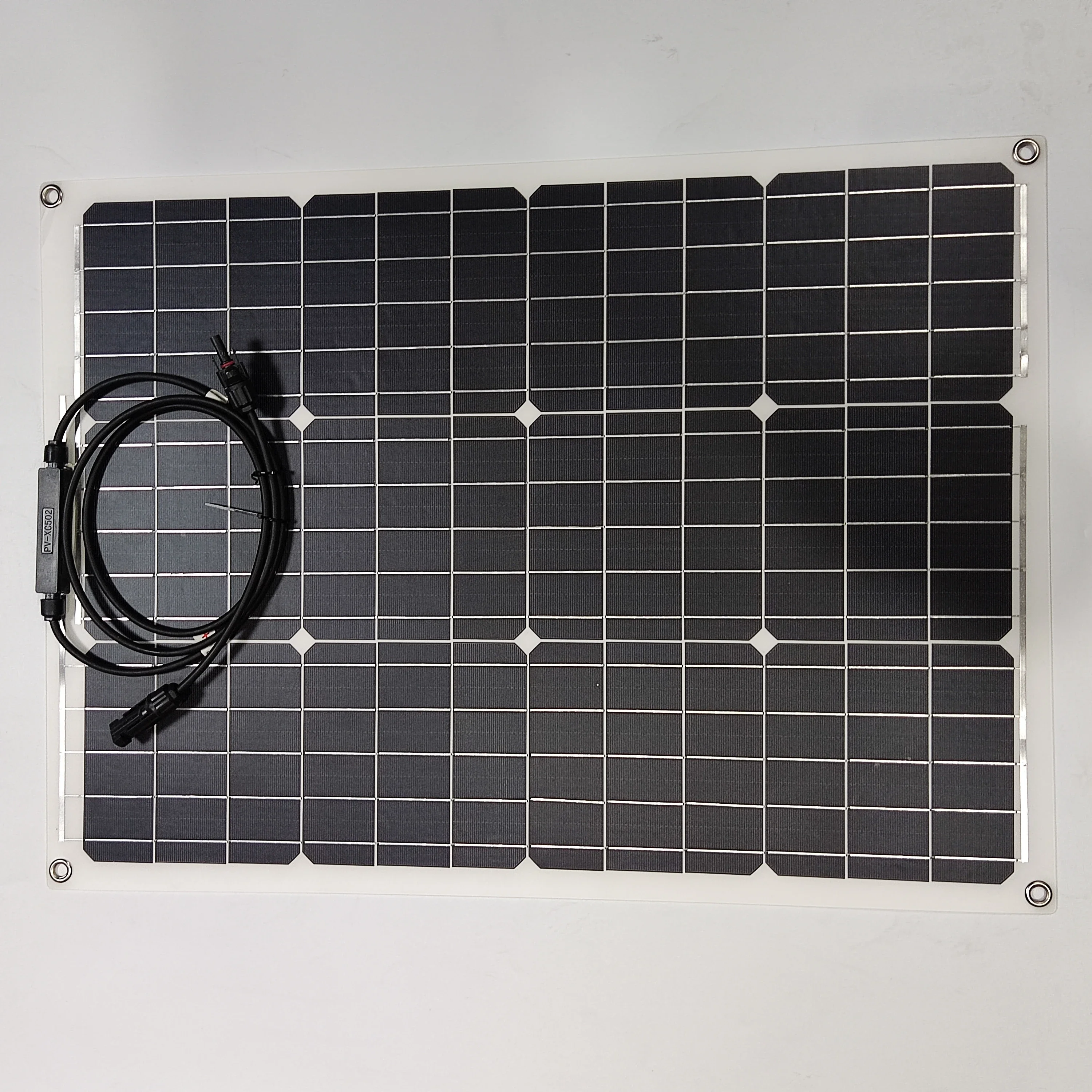 Custom Rollable Solar Cell 200w Solar Cell Price Waterproof Black OEM Thin Film Flexible Solar Panel For Rooftop Tent
