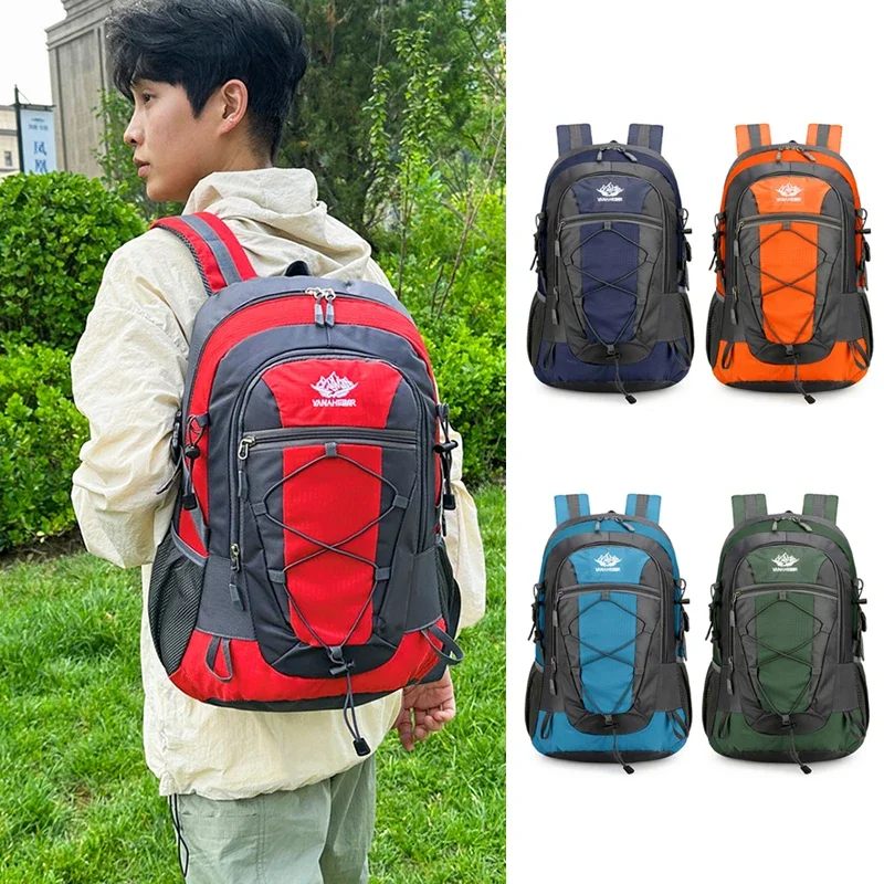 30L Mountaineering Backpack Travel Trekking Climbing Outdoor Rucksack Sports Men'S Bag for Women Waterproof Nature Hike Knapsack