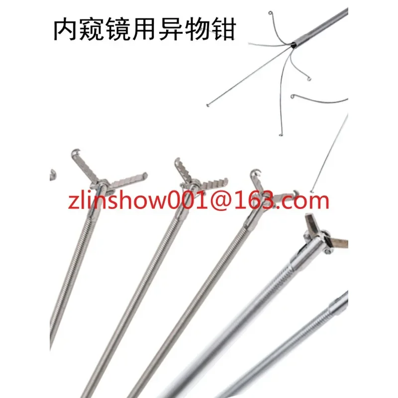 Foreign Body Extractor Foreign Body Gripper Laryngeal Forceps Bronchial Gastrointestinal Endoscope