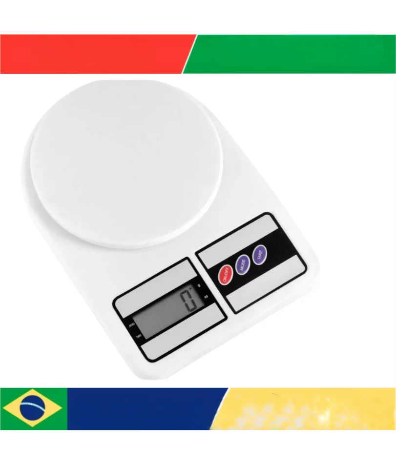 Balanca De Cozinha Digital Alta Precisao 10kg