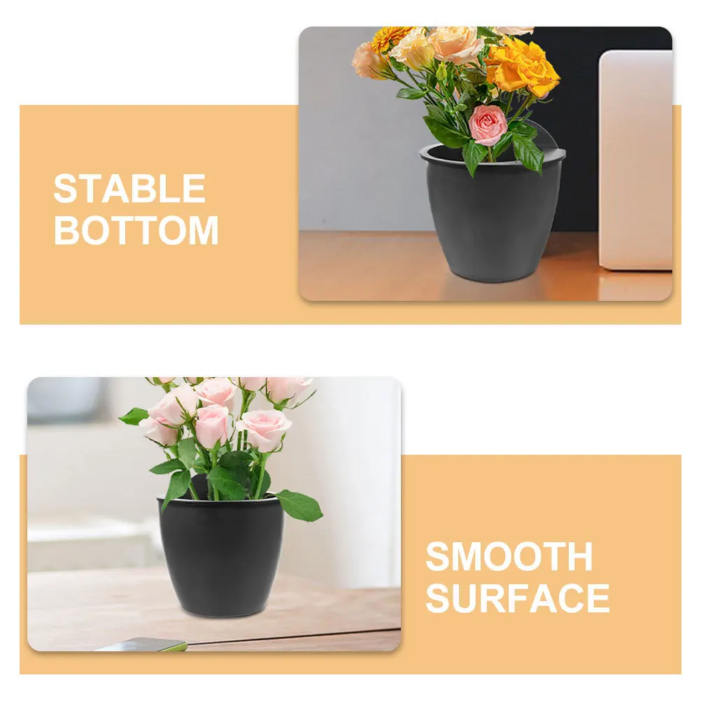 التلقائي سقي زارع وظيفة الري الذاتي أصيص زهور الزخرفية للمنزل مكتب شرفة العصارة منزل تخزين النباتات #2