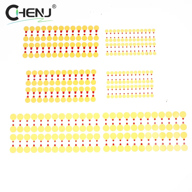 100Pcs 5/8/10mm Dust Stickers High Temperature Tape For Phone Camera Infrared Dot Matrix Protective Sticker