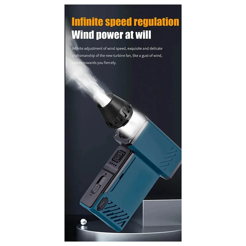 【OFF-SHELF】محرك مروحة كمان عالي الطاقة 130000 دورة في الدقيقة مروحة محمولة للتخييم Turbofan مكنسة كهربائية محمولة ومنفاخ الغبار