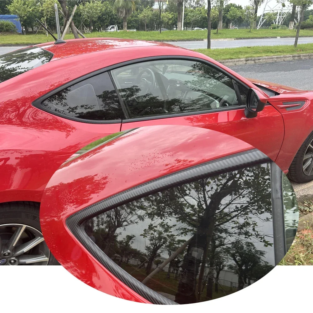 For Toyota 86/Subaru BRZ 2013-2023 Sedan Window Chrome Delete Blackout ABC Pillars Glossy Black Stickers