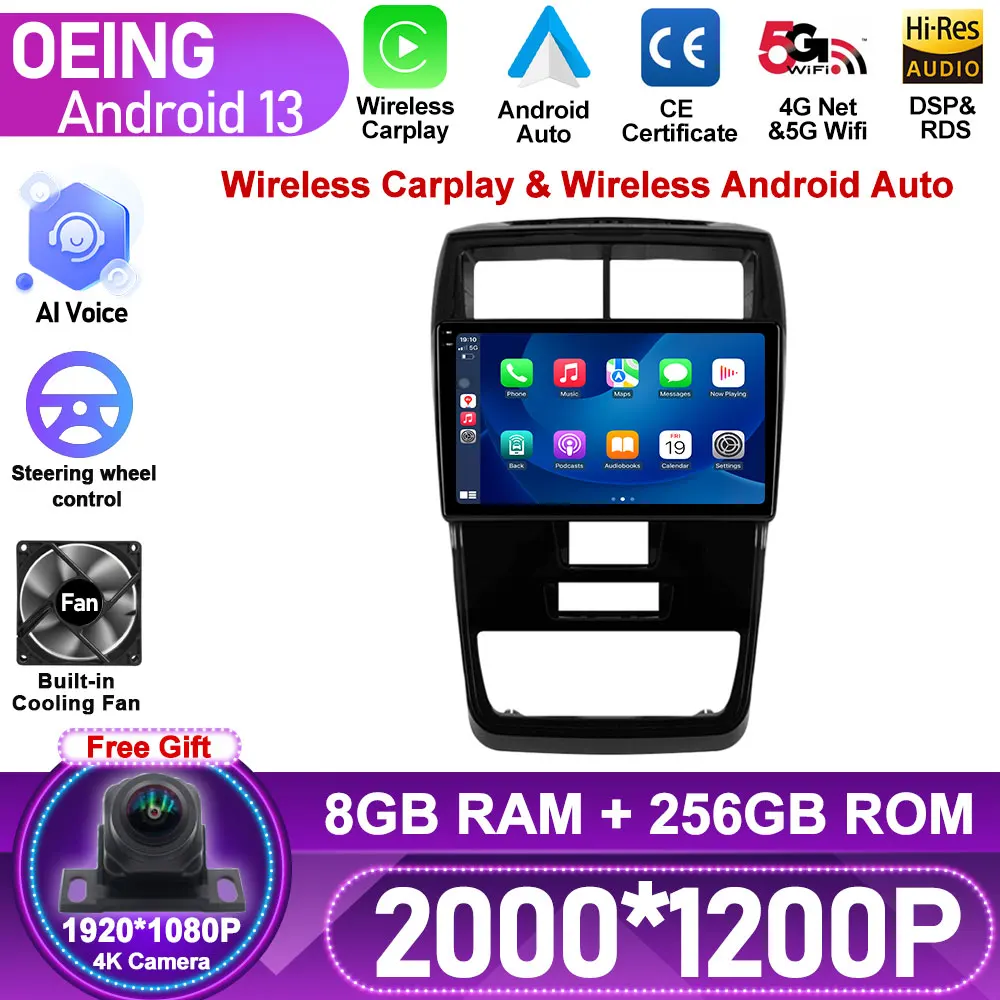 

For TOYOTA Avanza 2019 CarPlay Android Auto Stereo Head Unit Navigation GPS Multimedia Player Head Unit Car Radio Screen Android