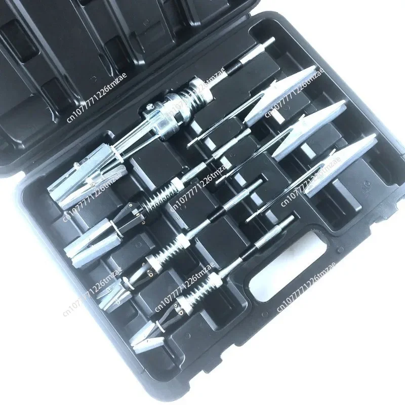 7-Piece plastic box set，auto maintenance tools, three-jaw cylinder, grinder, friction device, matching grindstone