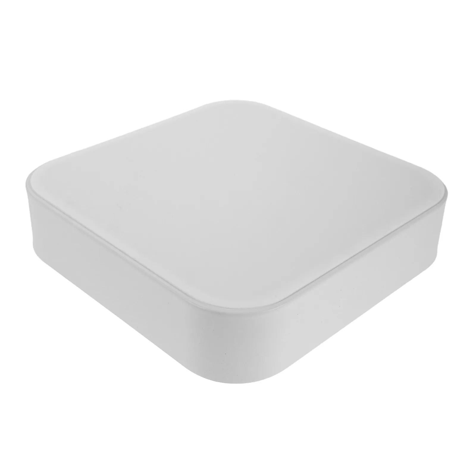 

9 Inch Square Ceiling Light Shade Only Ultra Slim Flush Mount Lamp Cover for Bathroom Meeting Room Workspace Dust Protection