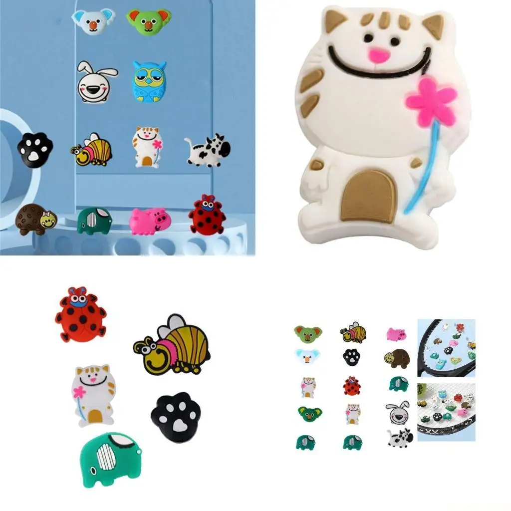 

M5TC Absorber for Tennis Racket String Tennis Racket Vibration Dampener Racket Damper