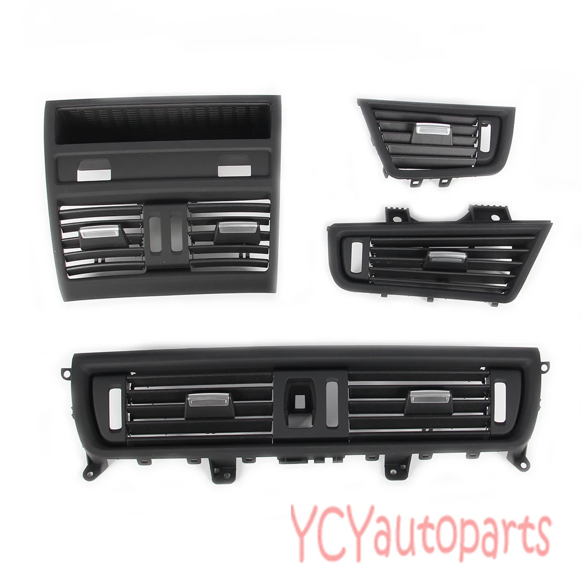 Front Rear Dash AC Air Outlet Vent Kit Fit For BMW 520i 525i 530i 2010-2016